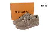 Louis Vuitton Trainer Brown Small Embossing