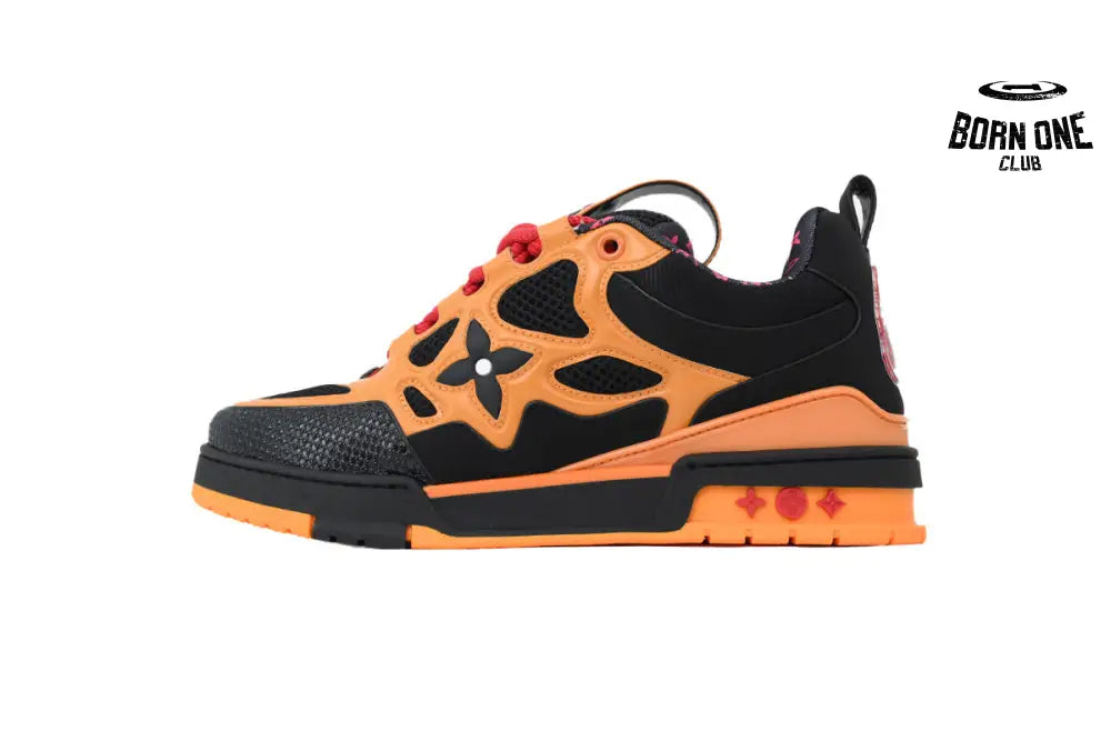 Louis Vuitton LV Skate Sneaker Black And Yellow
