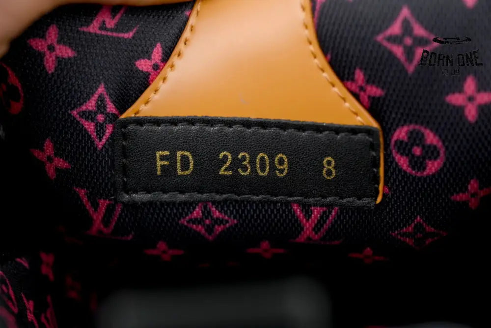 Louis Vuitton LV Skate Sneaker Black And Yellow