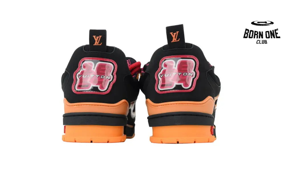 Louis Vuitton LV Skate Sneaker Black And Yellow