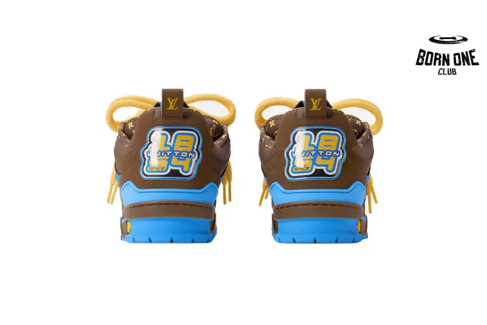 Louis Vuitton LV Skate Sneaker Brown Blue 1AJ640