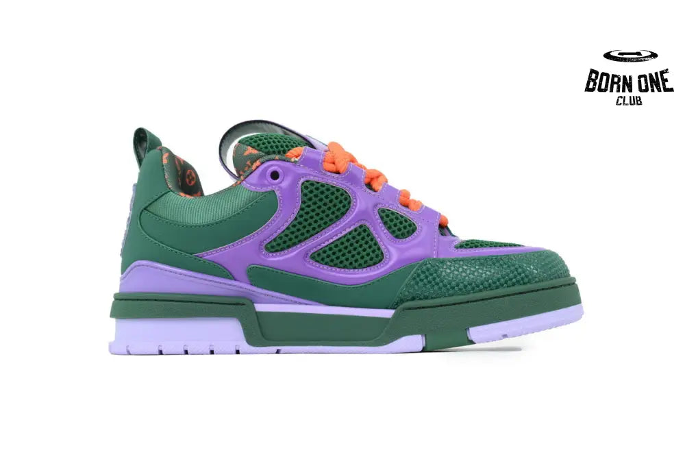Louis Vuitton LV Skate Sneaker Green Purple