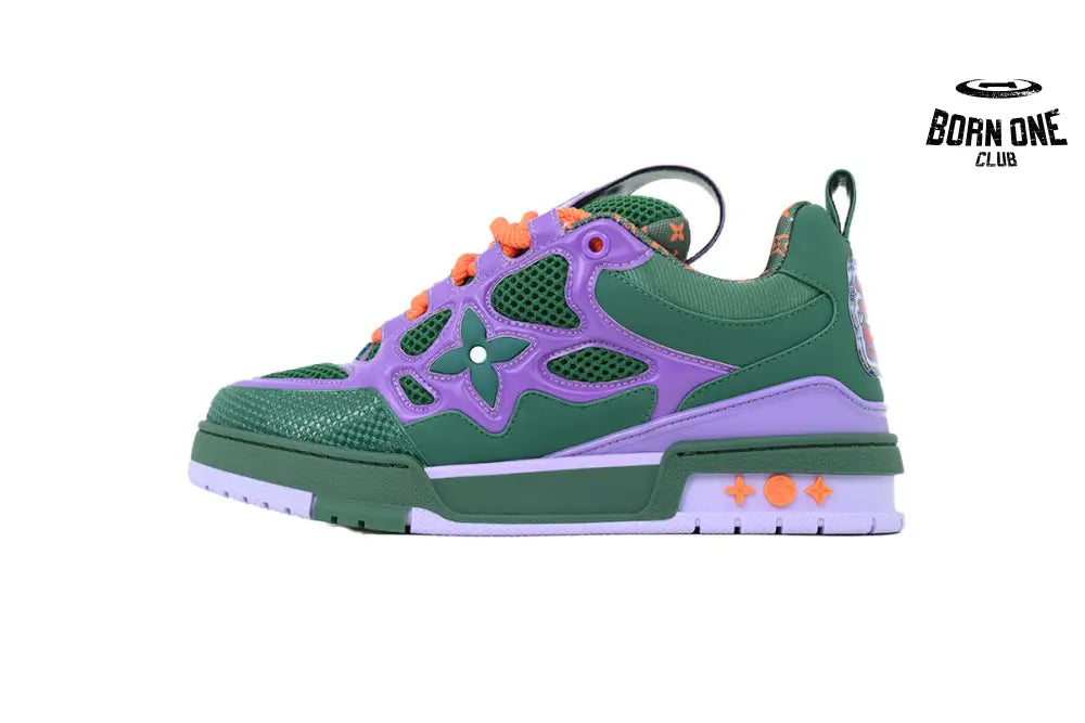 Louis Vuitton LV Skate Sneaker Green Purple