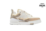 Louis Vuitton LV Skate Sneaker Horse Hair Apricot Diamond
