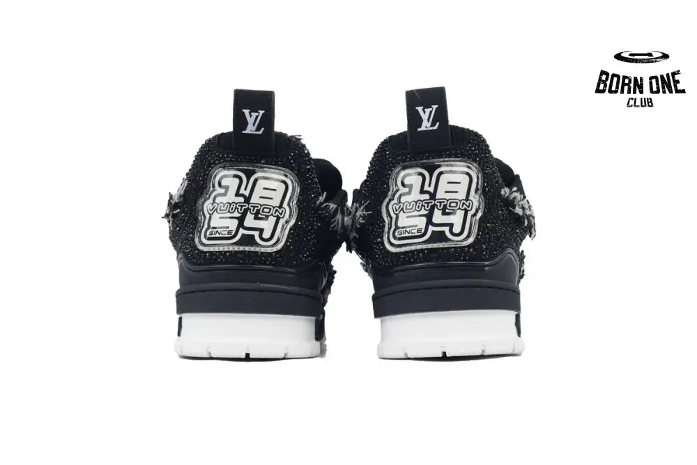 Louis Vuitton LV Skate Sneaker Horse Hair Black Diamond