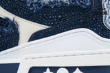Louis Vuitton LV Skate Sneaker Horse Hair Blue Diamond