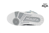 Louis Vuitton LV Skate Sneaker Horse Hair Gray White Diamond