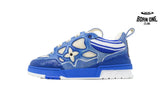 Louis Vuitton LV Skate Sneaker Knitted Collar Blue 1AHSXP
