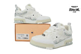 Louis Vuitton LV Skate Sneaker Silver White Diamond