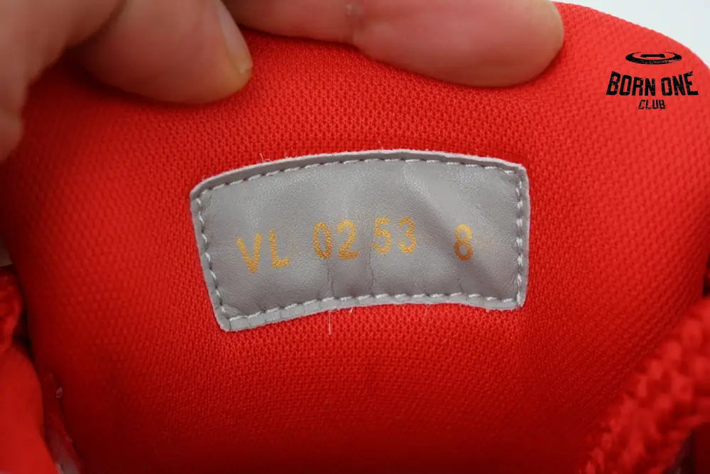 Louis Vuitton LV Skate Sneaker White And Red Flowers
