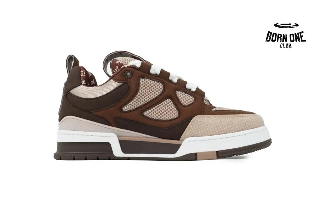 Louis Vuitton LV Skate Sneaker White Brown