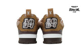 Louis Vuitton LV Skate Sneaker White Brown With Rhinestones
