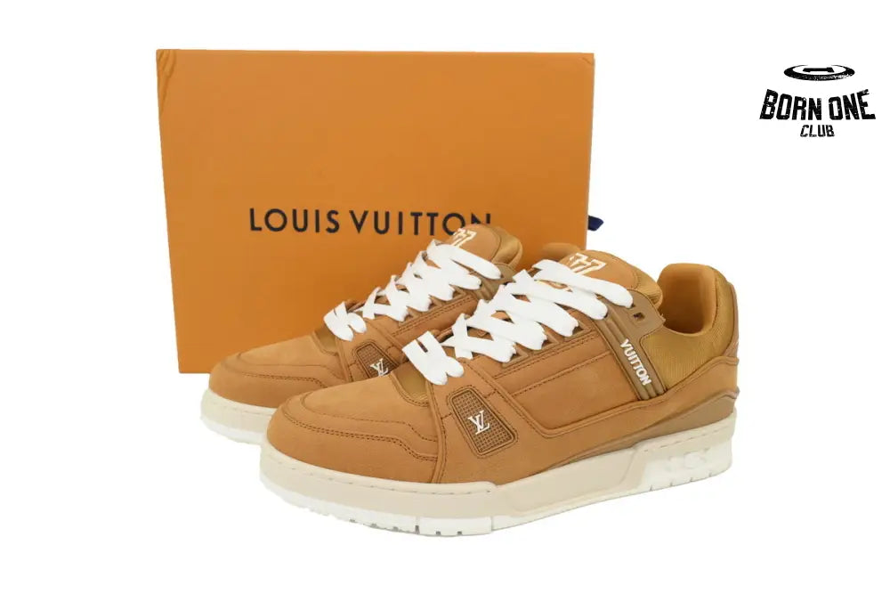 Louis Vuitton Trainer Brown White 1AD9XA