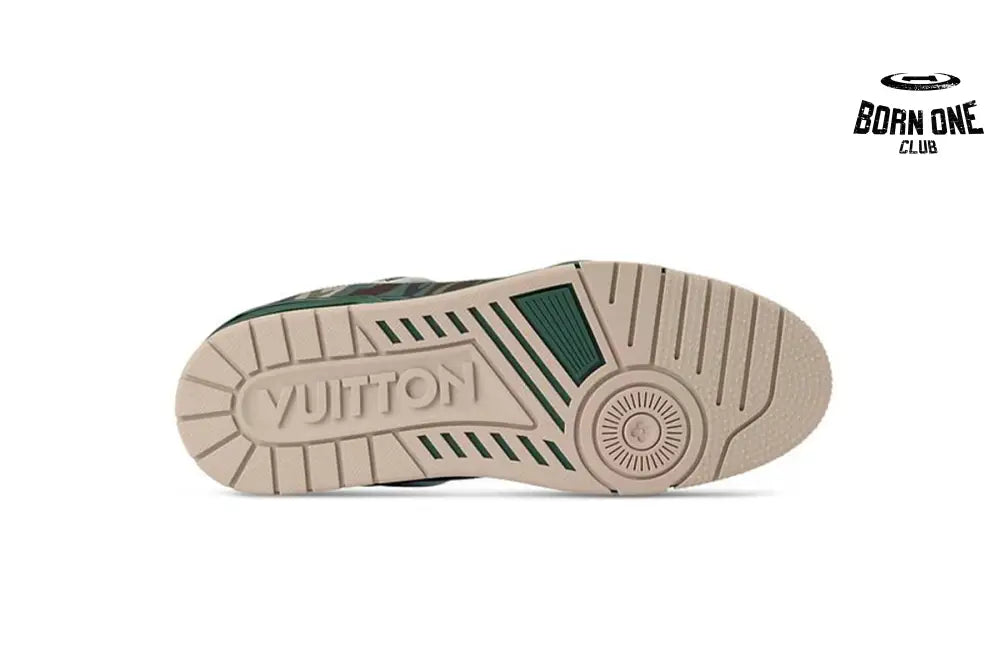 Louis Vuitton Trainer Camouflage Green 1AIKP0