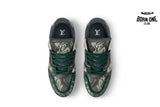 Louis Vuitton Trainer Camouflage Green 1AIKP0