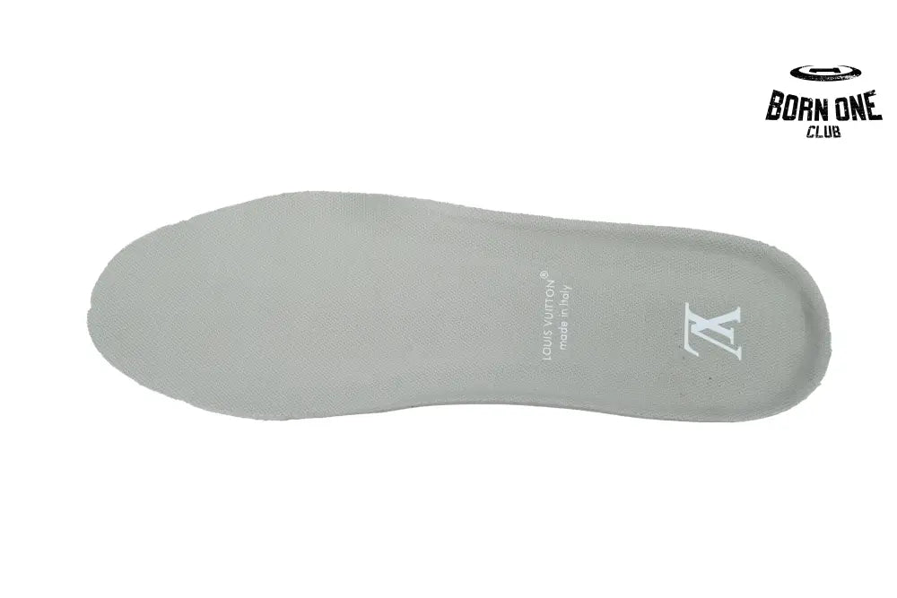 Louis Vuitton Trainer Dark Gray Color Printing