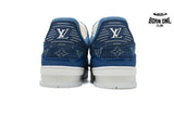 Louis Vuitton Trainer Denim Blue
