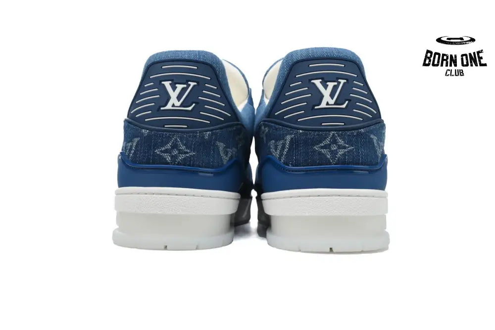 Louis Vuitton Trainer Denim Blue