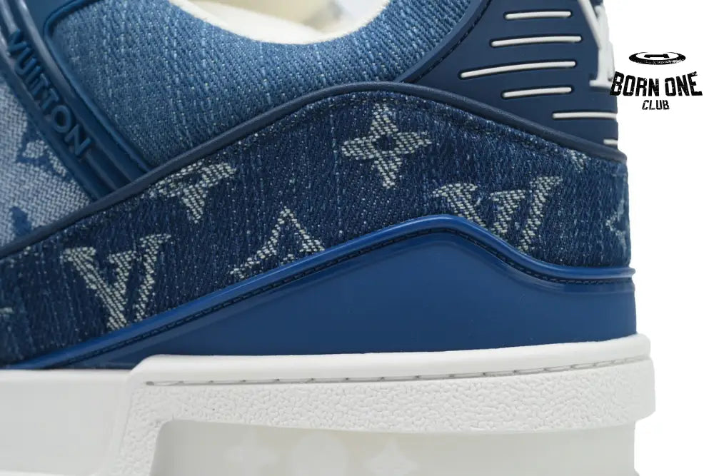 Louis Vuitton Trainer Denim Blue