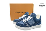 Louis Vuitton Trainer Denim Blue