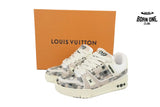 Louis Vuitton Trainer Grey White Grid