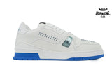 Louis Vuitton Trainer Ocean Blue Rivets