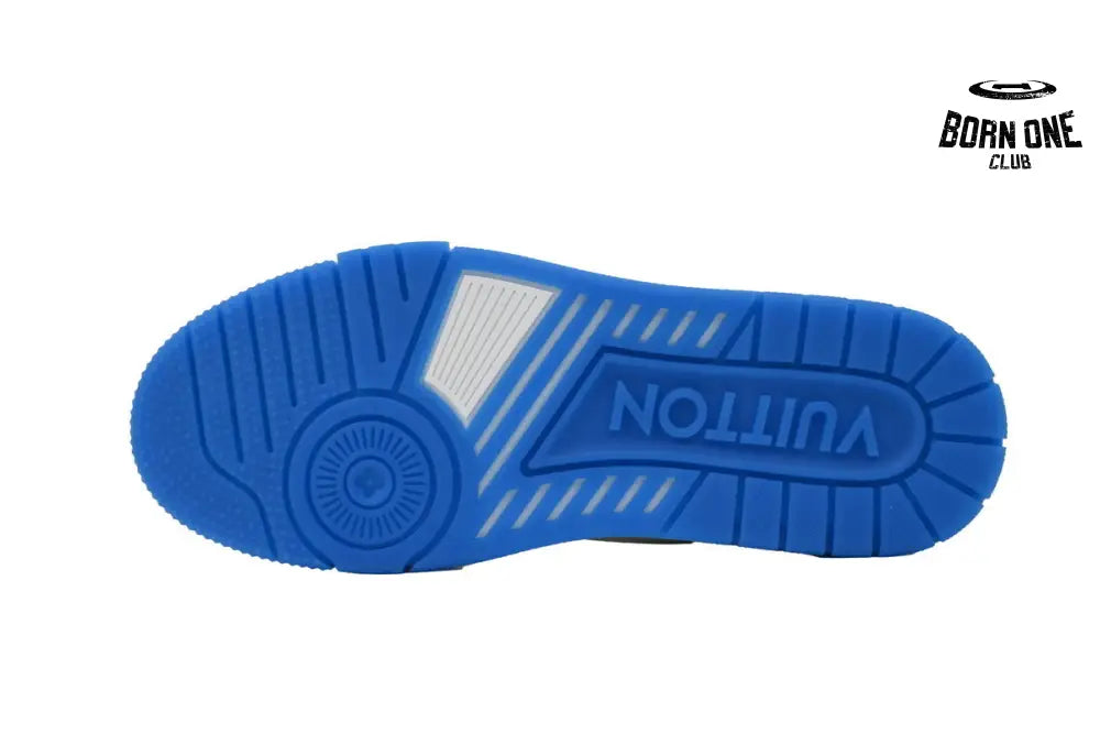 Louis Vuitton Trainer Ocean Blue Rivets