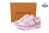Louis Vuitton Trainer White Pink Cowboy