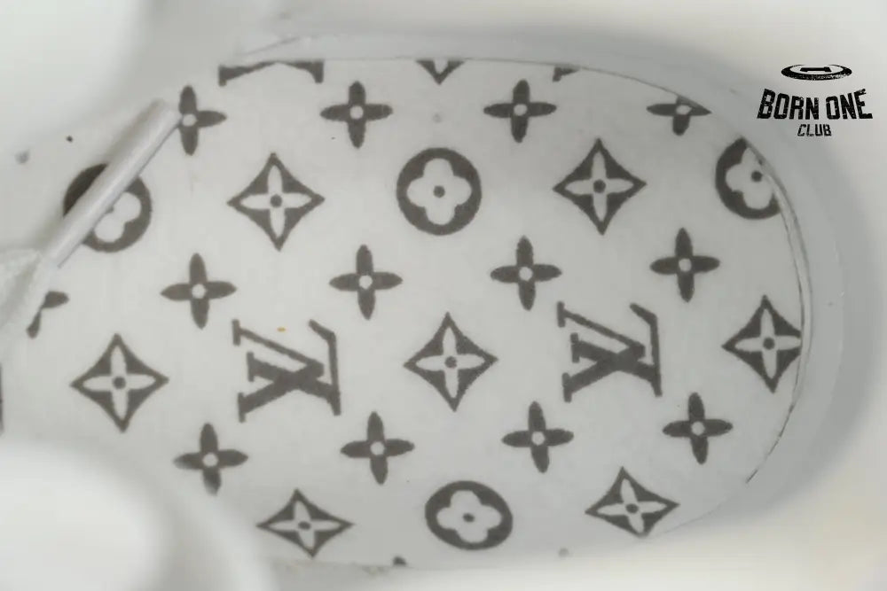 Louis Vuitton Trainer White Pink Cowboy