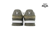 Louis Vuitton Trainer Sneaker Military Green Cowboy