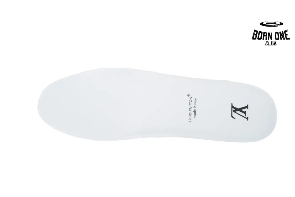 Louis Vuitton Trainer White Brown