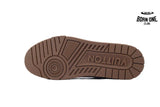Louis Vuitton Trainer White Brown