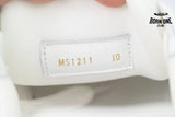 Louis Vuitton Trainer White Brown