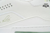 Louis Vuitton Trainer White Green Rivets