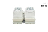 Louis Vuitton Trainer White Litchi Pattern FD0221