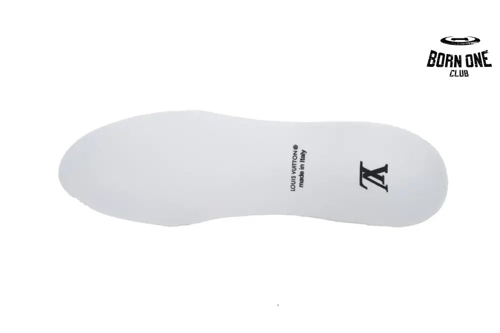 Louis Vuitton Trainer White Litchi Pattern FD0221