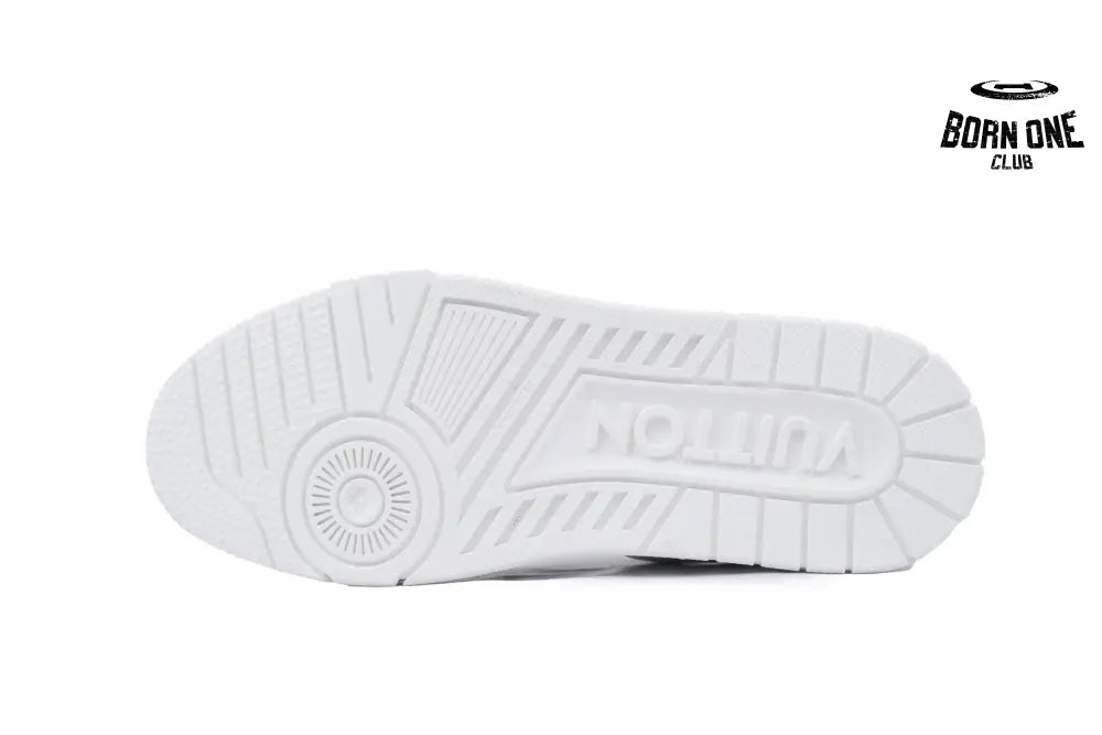 Louis Vuitton Trainer White Lychee Lacquer Skin