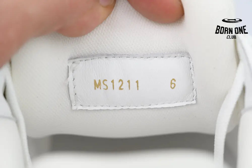 Louis Vuitton Trainer White Lychee Lacquer Skin