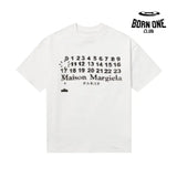 Maison Margiela 10 Pixel Logo Oversized Tee Camiseta