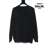 Maison Margiela Numeric Jumper in Black Blusa