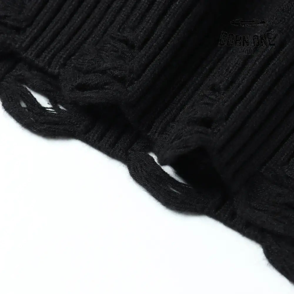 Maison Margiela Numeric Jumper in Black Blusa