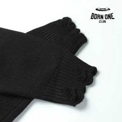 Maison Margiela Numeric Jumper in Black Blusa