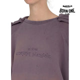 Maison Margiela Reverse logo hooded sweatshirt Moletom