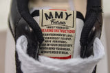 Maison Mihara Yasuhiro Wayne Sole Leather Low-top Sneaker Black White
