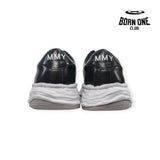 Maison Mihara Yasuhiro Wayne Sole Leather Low-top Sneaker Black White