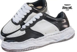 Maison Mihara Yasuhiro Wayne Sole Leather Low-top Sneaker Black White