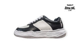 Maison Mihara Yasuhiro Wayne Sole Leather Low-top Sneaker Black White