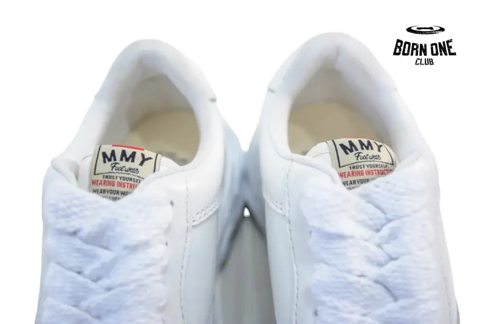 Maison Mihara Yasuhiro Wayne Sole Leather Low-top Sneaker White