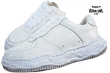 Maison Mihara Yasuhiro Wayne Sole Leather Low-top Sneaker White