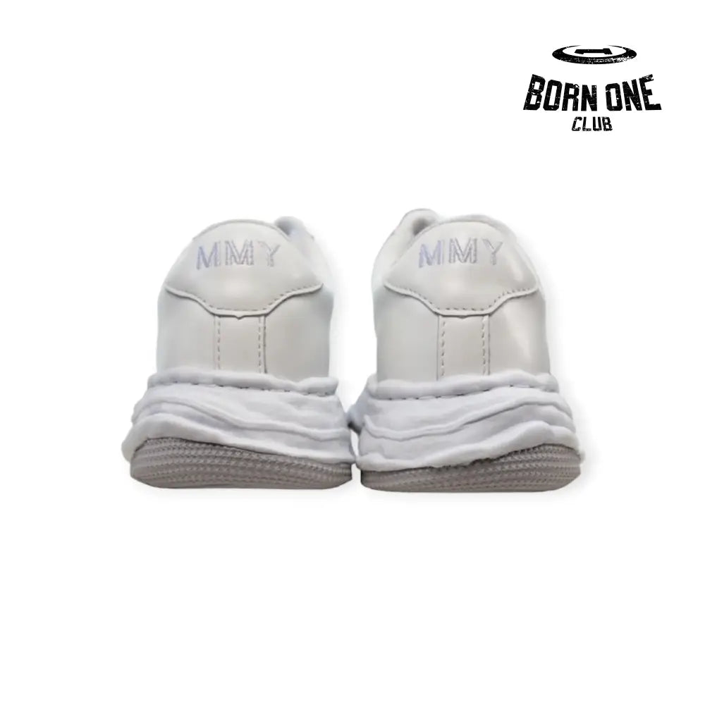 Maison Mihara Yasuhiro Wayne Sole Leather Low-top Sneaker White